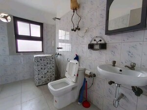 Bathroom in 1 BHK Apartment at Chattarpur – for Rent