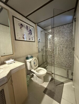 Bathroom in 2 BHK Apartment at 71 Las Palmas, Malabar Hill – for Rent