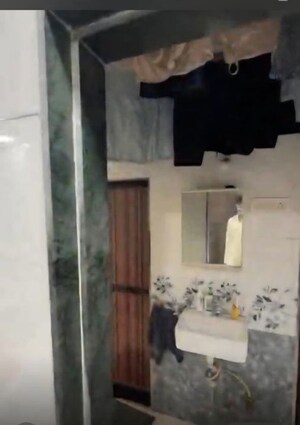 Bathroom in 1 BHK Apartment at Ajinkyatara CHS, Thane West – for Sale