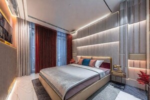 Bedroom in 4 BHK Apartment at Lodha Marq, Tardeo – for Sale