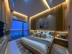 Bedroom in 4 BHK Apartment at Lodha Marq, Tardeo – for Sale