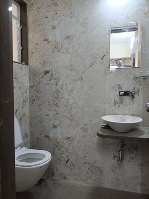 Bathroom in 2 BHK Apartment at Sanyam Ashok Odyssey B Wing, Ghatkopar West – for Rent