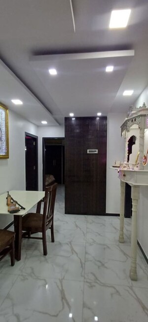 Living Room in 2 BHK Apartment at Highland Annex, Majiwada – for Rent