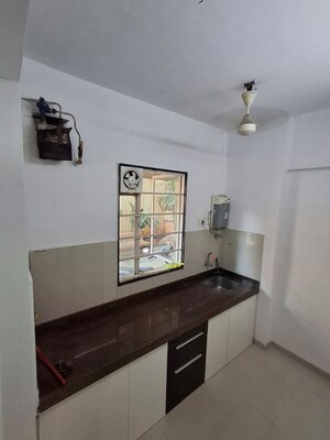 Kitchen in 1 BHK Apartment at Rockline The Meridian Towers, Ghatkopar West – for Rent