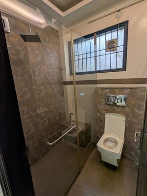 Bathroom in 3 BHK Builder Floor at South City 2 – for Rent