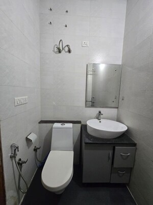 Bathroom in 2 BHK Apartment at CGHS Group Hewo Apartments, Sector 56 – for Rent