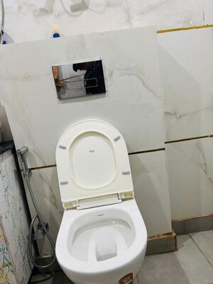 Bathroom in 2 BHK Apartment at CGHS Group Hewo Apartments, Sector 56 – for Rent