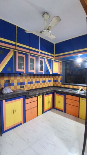 Kitchen in 2 BHK Apartment at Indraprastha CHS Malad, Malad East – for Rent