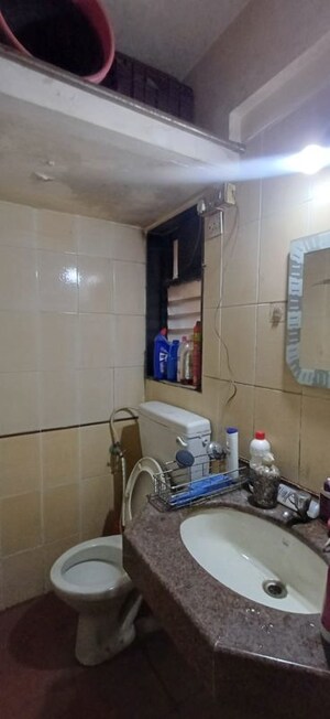 Bathroom in 2 BHK Apartment at Thane West – for Rent