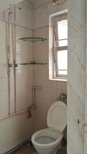 Bathroom in 2 BHK Apartment at Raheja Township, Malad East – for Rent