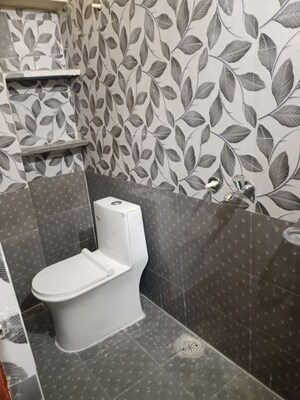 Bathroom in 1 RK Apartment at Begumpet – for Rent