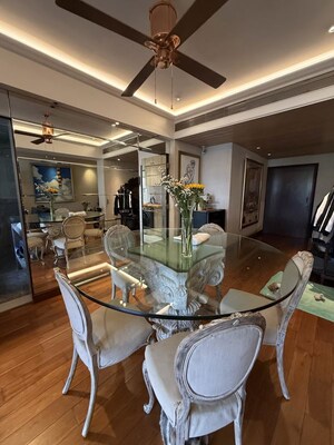 Dining area in 2 BHK Apartment at Malabar Hill – for Rent