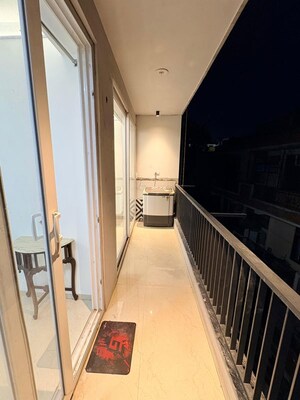 Balcony in 1 BHK Builder Floor at Malviya Nagar – for Rent