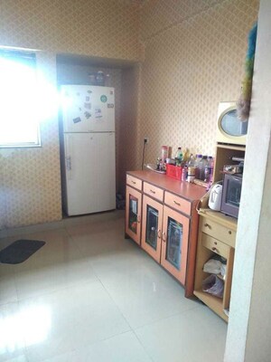Kitchen in 1 BHK Apartment at Haware Estate, Kasarvadavali – for Rent