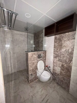 Bathroom in 3 BHK Apartment at SMR Vinay Classic, Kondapur – for Rent