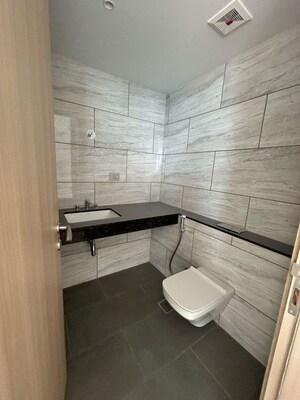 Bathroom in 4 BHK Apartment at Rustomjee Crown, Prabhadevi – for Rent