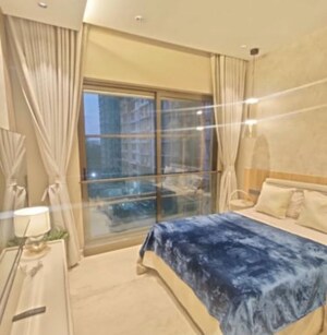 Bedroom in 4 BHK Apartment at Adani Ten BKC, Bandra East – for Sale