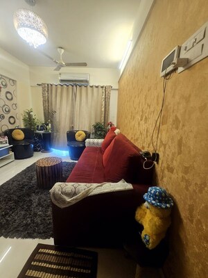 Living Room in 1 BHK Apartment at Rosa Oasis Ph 2, Ghodbunder Road – for Rent