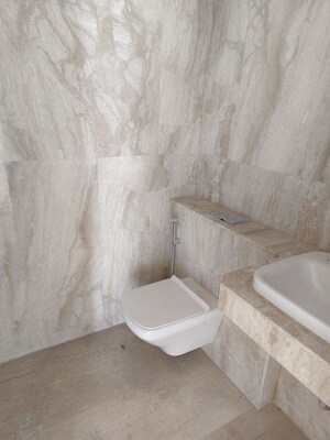 Bathroom in 4 BHK Apartment at Rustomjee Crown, Prabhadevi – for Rent