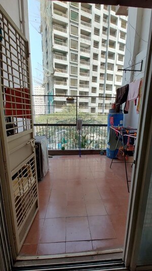 Balcony in 2 BHK Apartment at Harit Shilp, Rahatani – for Rent