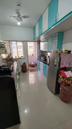 Kitchen in 2 BHK Apartment at Harit Shilp, Rahatani – for Rent