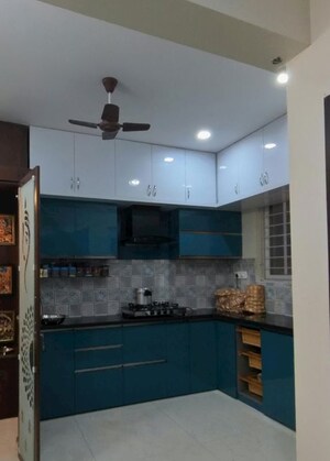 Kitchen in 2 BHK Apartment at Vazhraa Vihhari, Manikonda – for Rent