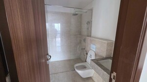 Bathroom in 3 BHK Apartment at Rustomjee Crown, Prabhadevi – for Rent