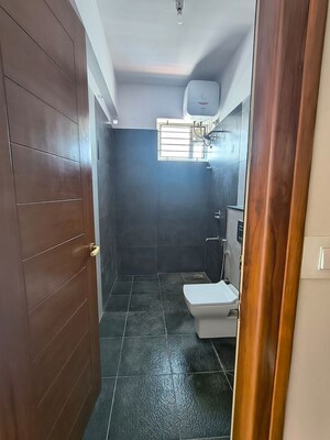 Bathroom in 3 BHK Builder Floor at Jayanagar – for Rent