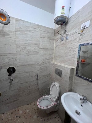 Bathroom in 3 BHK Builder Floor at Sector 10 – for Rent