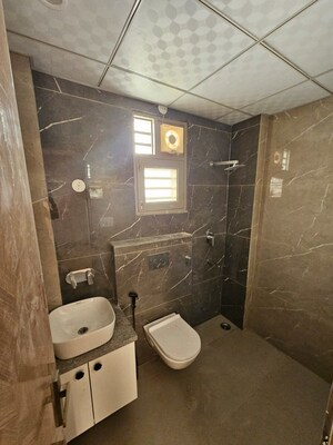 Bathroom in 3 BHK Builder Floor at Sector 10 – for Rent