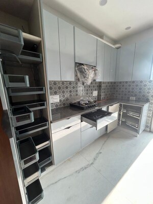 Kitchen in 3 BHK Builder Floor at Janakpuri – for Rent