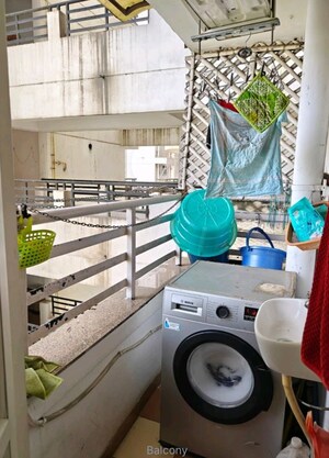 Balcony in 2 BHK Apartment at Citihomes, Omicron Iii Greater Noida – for Rent