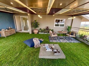 Balcony in 3 BHK Penthouse at Caranzalem – for Sale