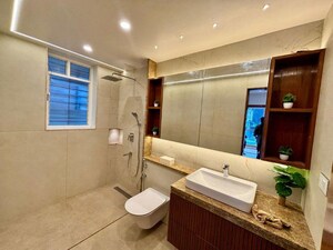 Bathroom in 3.5 BHK Apartment at Dona Paula – for Sale