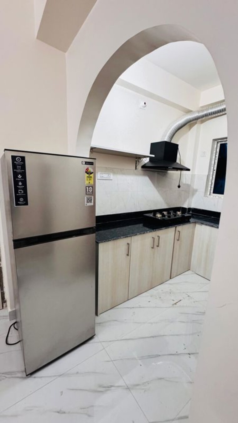 Kitchen, chinar park 2 Bedroom 750 Sq.Ft. Apartment In Chinar Park Kolkata 10309680