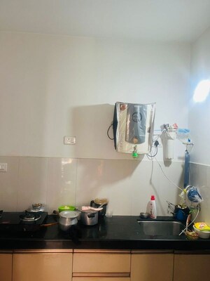 Kitchen in 1 BHK Apartment at Shapoorji Pallonji Joyville Hinjewadi, Hinjewadi – for Rent