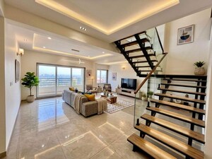 Living Room in 3 BHK Penthouse at Dona Paula – for Sale