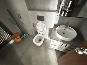 Bathroom in 3 BHK Apartment at Adani Atelier Greens, Koregaon Park – for Rent