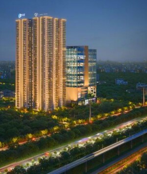  Office Space – Exterior View View at SAS Diamond Towers, Financial District - for Sale