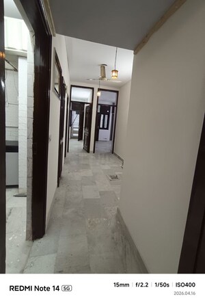 Building Lobby in 3 BHK Builder Floor at Chittaranjan Park – for Rent