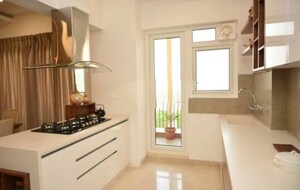 Kitchen in 3 BHK Apartment at Rishita Manhattan, Gomti Nagar – for Rent