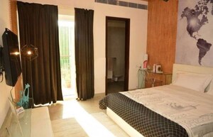 Bedroom in 3 BHK Apartment at Rishita Manhattan, Gomti Nagar – for Rent