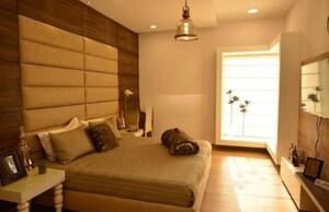 Living Room in 3 BHK Apartment at Rishita Manhattan, Gomti Nagar – for Rent