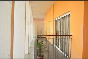 Balcony in 3 BHK Apartment at Rishita Manhattan, Gomti Nagar – for Rent