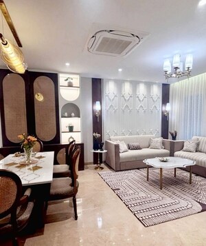 Living Room in 4 BHK Villa at Goner – for Sale