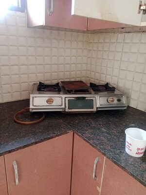 Kitchen in 1 RK Builder Floor at Sector 18 – for Rent