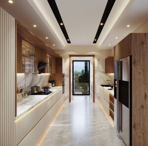 Kitchen in 4 BHK Builder Floor at Sector 102 – for Sale