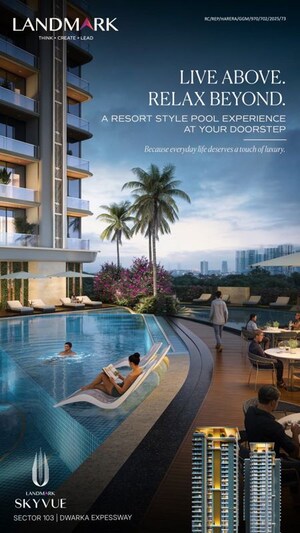 Swimming Pool in 3 BHK Apartment at Landmark Skyvue, Sector 103 – for Sale