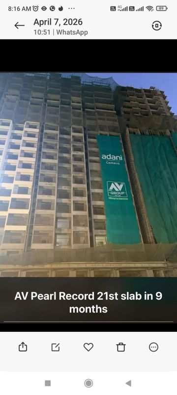 1 BHK + Pooja Room 635 Sq.Ft. Builder Floor in AV Pearl