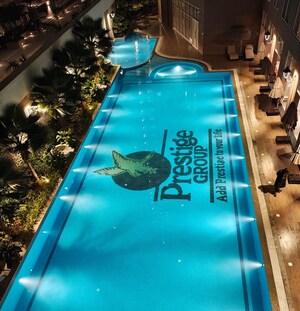 Swimming Pool in 3 BHK Apartment at Prestige Beverly Hills, Kokapet – for Rent